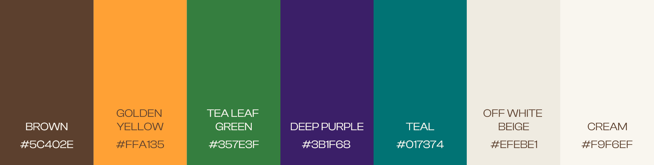 Chaiblend color palette