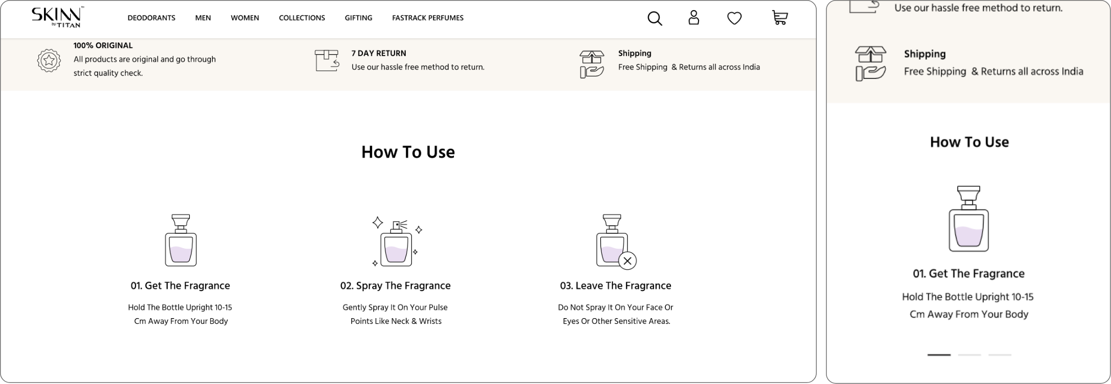 How to Use section XD design for desktop and mobile.